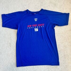 Reebok New York Giants Youth Large 14/16 NFL Athletic Shirt